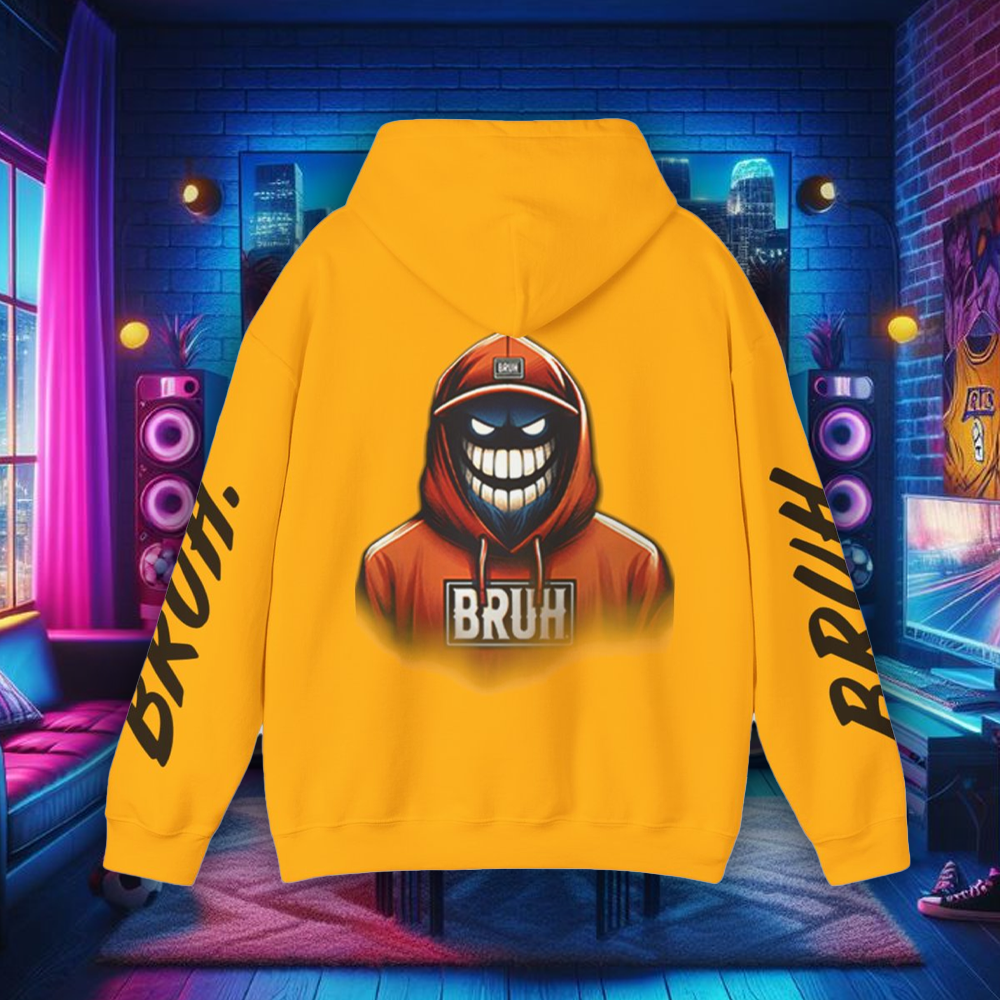 Bruh. Graphic Hoodies