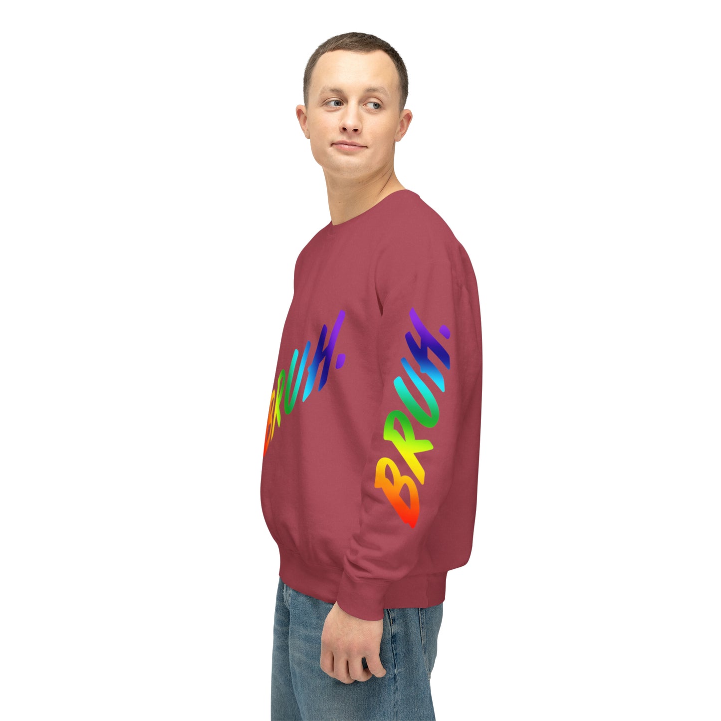 Rainbow Bruh. Sweater